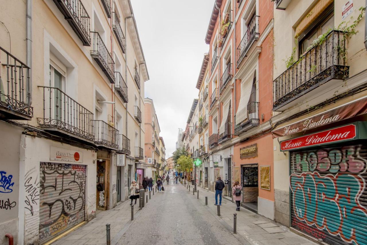 Nuevo Apt De 7 Pax En El Corazon De Malasana Madrid Buitenkant foto